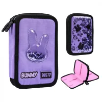 Pencil case Yes hard double Shiny Bunny HP-01 (533708)