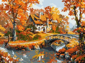 Painting by numbers "Ideyka" /KHO6356/ "Morning Calm" 30*40cm