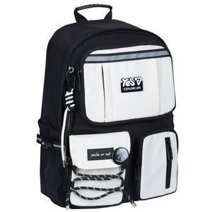 School backpack "YES" /550347/ T-107L Vanilla 43.5*30*14.5cm (1/10)