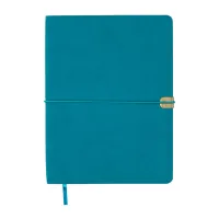 Buromax undated BEST weekly magazine, A5, turquoise, faux leather 336 pages (BM.20190-06)
