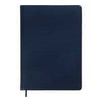 Тижневик Buromax недатований BRAVO, L2U, A4, синій, штуч.шкіра, 336 сторінок (BM.2097-02)