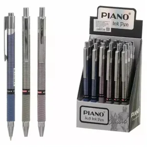Automatic oil pen "PIANO" /011PT/ 0.7mm, blue (24/1152)