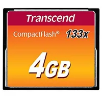 Memory card Transcend 4Gb Compact Flash 133x (TS4GCF133)