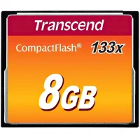 Memory card Transcend 8Gb Compact Flash 133x (TS8GCF133)