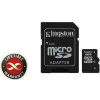 Memory card Kingston 8Gb microSDHC class 4 (SDC4/8GB)