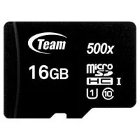 Memory card Team 16GB microSDHC class 10 UHS-I (TUSDH16GCL10U02)