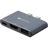 Port replicator Canyon Docking Station with 3 ports, Thunderbolt 3, Input 100-240V (CNS-TDS01DG)