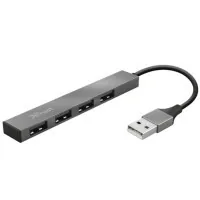 Hub Trust Halyx Aluminum 4-Port Mini USB Hub (23786_TRUST)
