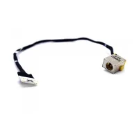 Laptop power connector with cable Acer PJ849 (5.5mm x 1.7mm), 8(4)-pin, 22 cm (A49102)