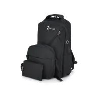 Рюкзак для ноутбука Voltronic 15.6" YT-B15,6"N-B3 Black, Q80, SET (19720)