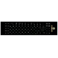 Keyboard sticker XoKo 68 keys UA/rus green, Latin white (XK-KB-STCK-MD)