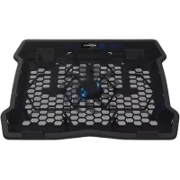 Підставка до ноутбука Canyon NS02, 10-15.6 laptop, single fan with 2x2.0 USB hub (CNE-HNS02)