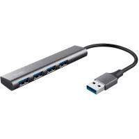 Hub Halyx 4-Port USB-A 3.2 Gray Trust (24947_TRUST)