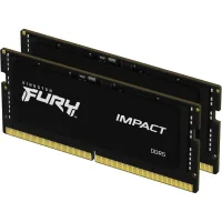 Notebook memory module SoDIMM DDR5 64GB (2x32GB) 5600 MHz FURY Impact Kingston Fury (ex.HyperX) (KF556S40IBK2-64)