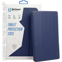 Cover for the tablet BeCover Smart Case Lenovo Tab P12 TB-370FU 12.7" Deep Blue (710057)
