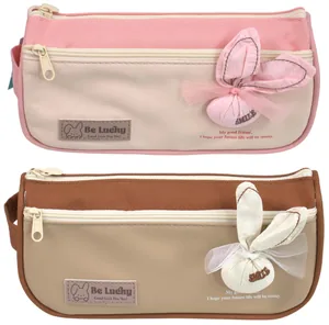 Pencil case "SAFARI" /26730S/ 1 compartment, with a pocket, 21x5x9cm, mix (1/30/180)