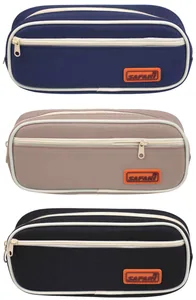 Pencil case "SAFARI" /26753S/ 1 compartment, with a pocket, 21.5x6x10cm, mix (1/24/144)