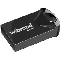 USB flash drive Wibrand 64GB Hawk Black USB 2.0 (WI2.0/HA64M1B)