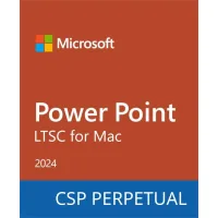 Office application Microsoft PowerPoint LTSC for Mac 2024 Commercial Software, Perpetual (DG7GMGF0PN46_0002)