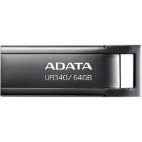 USB флеш накопичувач ADATA 64GB UR340 Black USB 3.2 (AROY-UR340-64GBK)