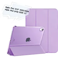Cover for the tablet BeCover Tri Fold Hard Apple iPad 10.9" (2022/2024)/iPad (A16) 2025 11" Purple (713321)