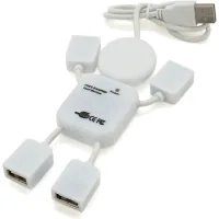 Hub Voltronic USB 2.0 to 4xUSB man OEM (YT-HM4-W)