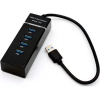 Hub Voltronic USB 3.0 to 4xUSB black (NX-UH-303B)
