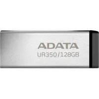 USB флеш накопичувач ADATA 128GB UR 350 Silver/Black USB 3.2 (UR350-128G-RSR/BK)