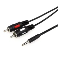 Кабель мультимедійний 3.5mm M to 2xRCA M 1.8m Atcom (10707)