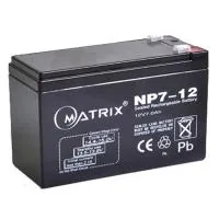 Battery for UPS Matrix 12V 7AH (NP7-12)