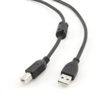 Cable for printer USB 2.0 AM/BM 1.0m Maxxter (UF-AMBM-1M)