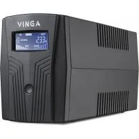 Uninterruptible power supply device Vinga LCD 600VA plastic case (VPC-600P)