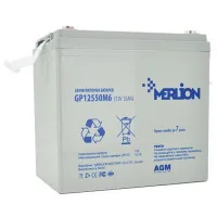 Battery for UPS Merlion 12V-55Ah (GP12550M6)