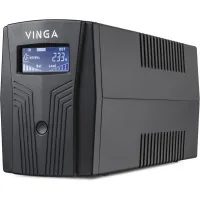 Uninterruptible power supply device Vinga LCD 800VA plastic case with USB (VPC-800PU)