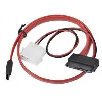 Data transfer cable Molex+SATA to MicroSATA 0.25m Cablexpert (CC-MSATA-001)