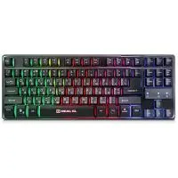 Keyboard REAL-EL 8710 Gaming TKL Backlit Black (EL123100030)