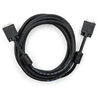 Кабель мультимедійний VGA M to VGA M 5.0m Vinga (VCPDCVGAMM5MBK)