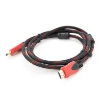 Кабель мультимедійний HDMI M to HDMI M 20.0m V1.4 black/red Merlion (YT-HDMI(M)/(M)NY/RD-20m)