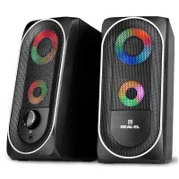 Акустична система REAL-EL S-110 USB Black (EL121100009)