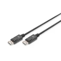 Кабель мультимедійний DisplayPort M to DisplayPort M 2.0m UHD 4K Digitus (DB-340100-020-S)