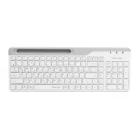 Keyboard A4Tech FBK25 Wireless White (4711421961578)