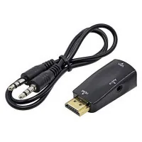 Adapter ST-Lab HDMI male (PC/laptop) - VGA F(Monitor) (U-991 black)