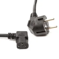 Power cable C13 2.0m 90° corner PowerPlant (CC360369)