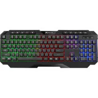 Keyboard Xtrike ME KB-306 LED USB UA Black (KB-306UA)