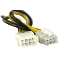 Power cable ATX 8pin M to ATX 8pin F 0.2m Value (S0173)