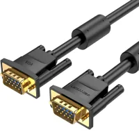 Кабель мультимедійний VGA M to VGA M 3.0m ferrite Vention (DAEBI)