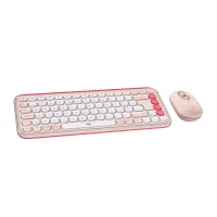 Комплект Logitech POP Icon Combo Bluetooth UA Rose (920-013142)