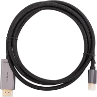 Кабель мультимедійний miniDisplayPort M to HDMI M 1.8m Cabletime (CA914586)