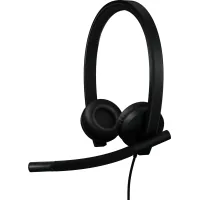 Headphones Logitech H570e Corded for Business Stereo Teams USB-A Black (981-001430)