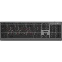 Keyboard Maxxter KBW-01G-UA Wireless UA Gray (KBW-01G-UA)